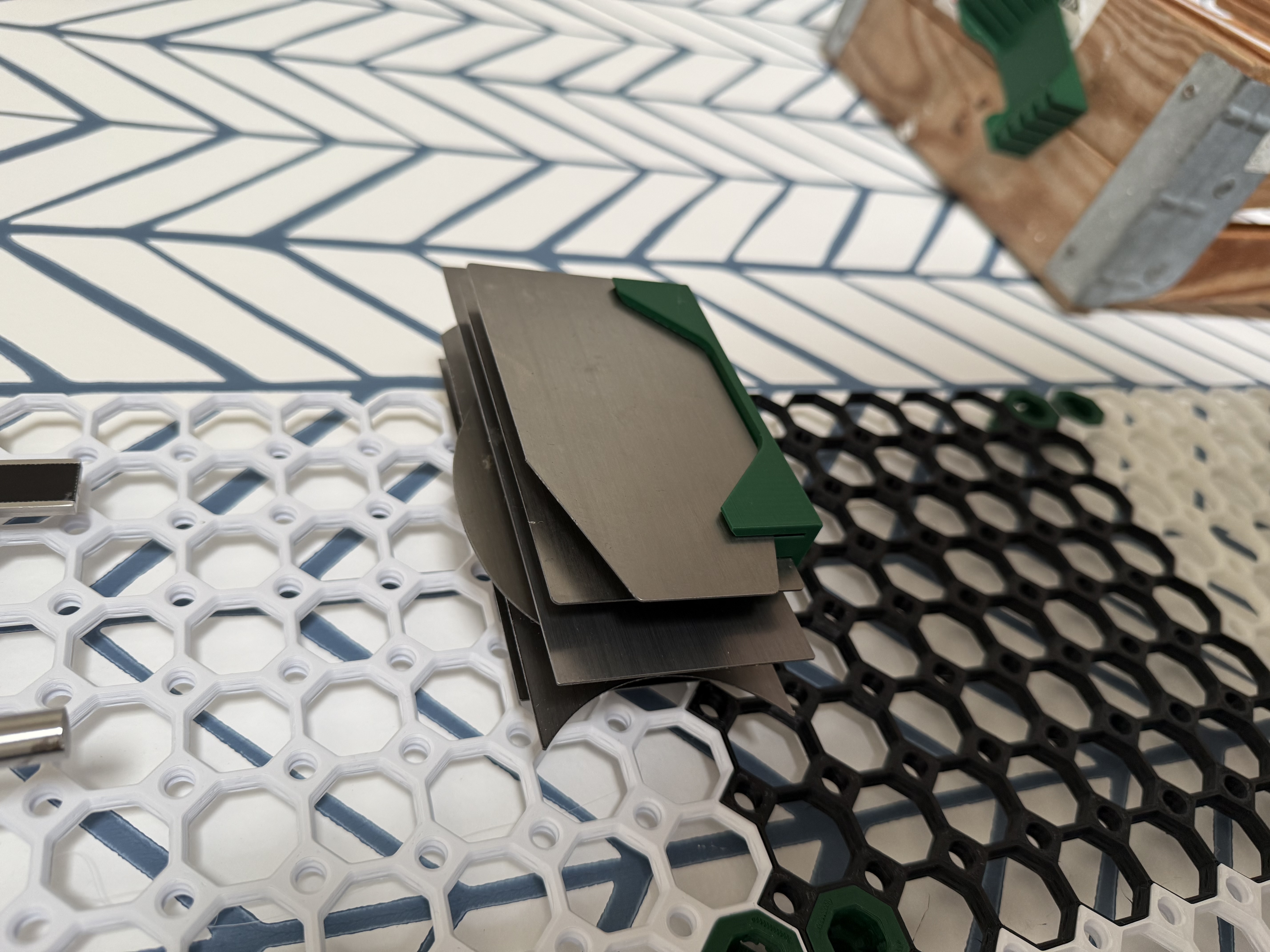 Card Scraper Holder - 6 slots, for Multiboard