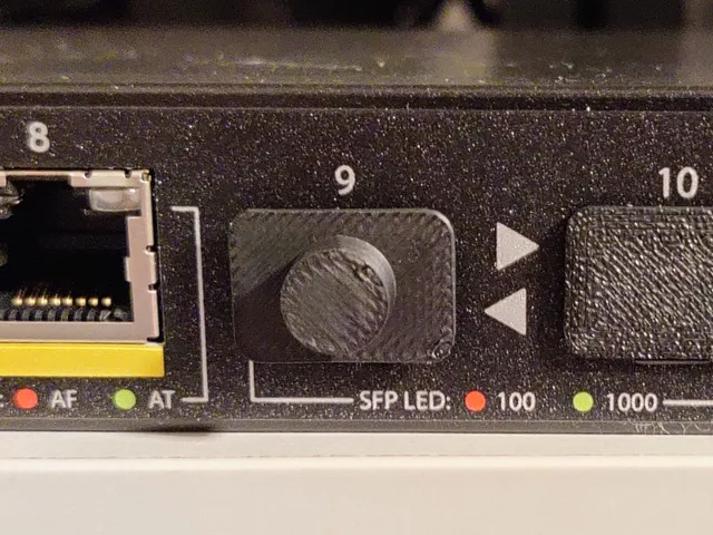 SFP or SFP+ Port Cover