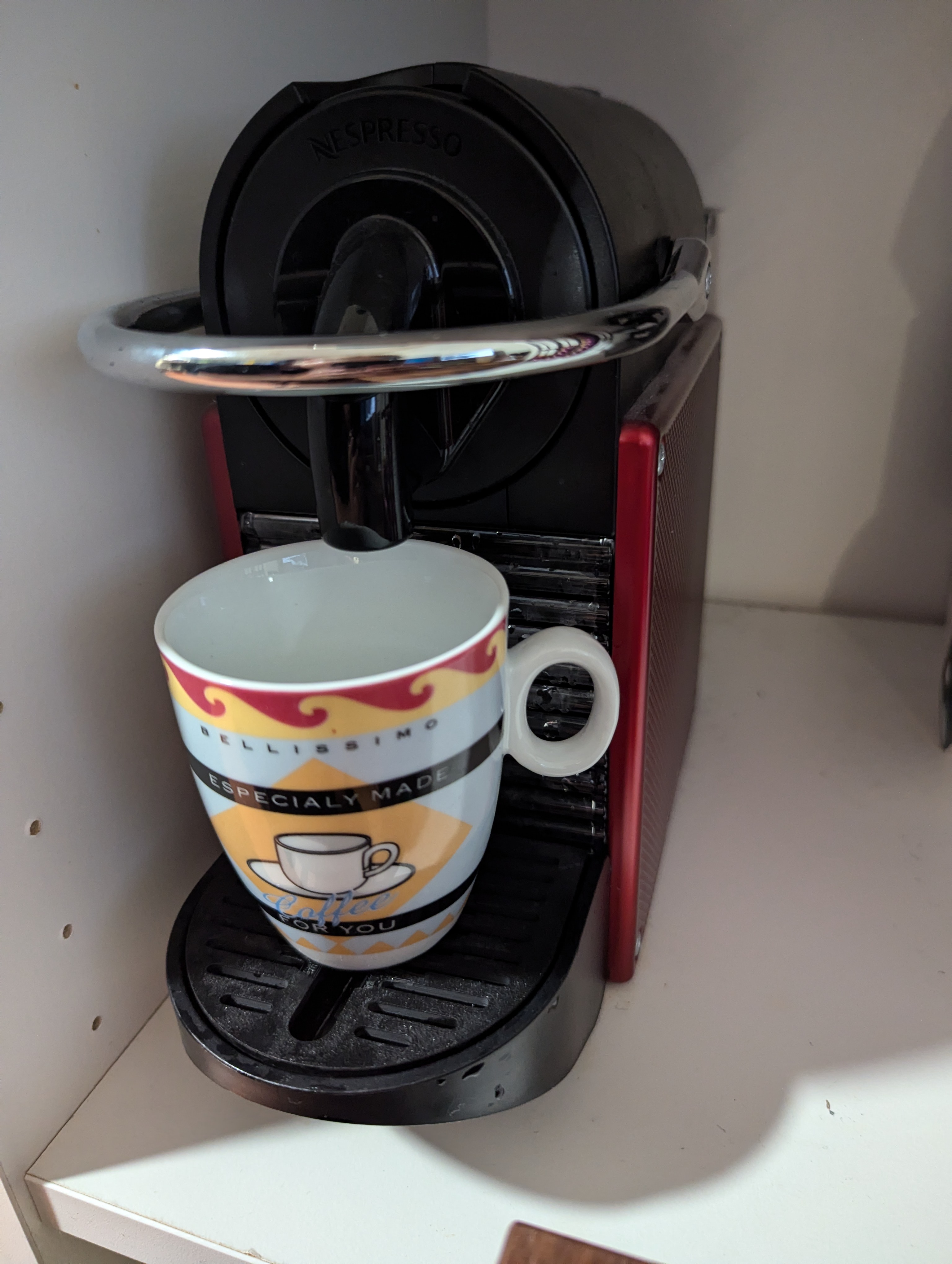 Nespresso Pixie, anti vibration drip grid — thumbnail 2