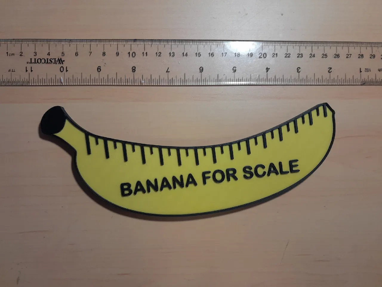 THE *OFFICIAL* Banana for Scale/Reference! by SK3D | Download free STL  model | Printables.com