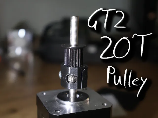 GT2 20T PARAMETRIC Pulley - Drak