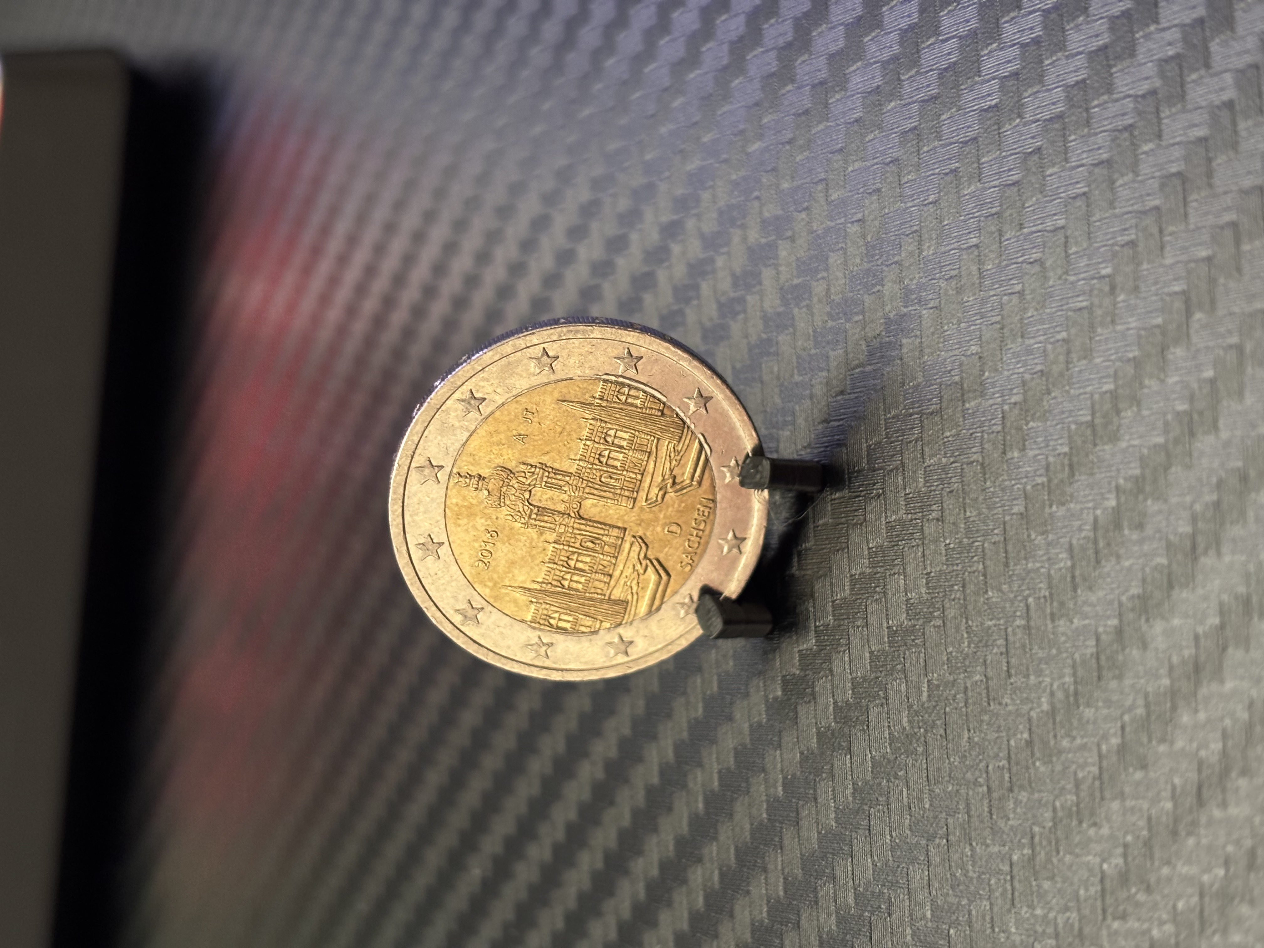 2€ coin simple holder