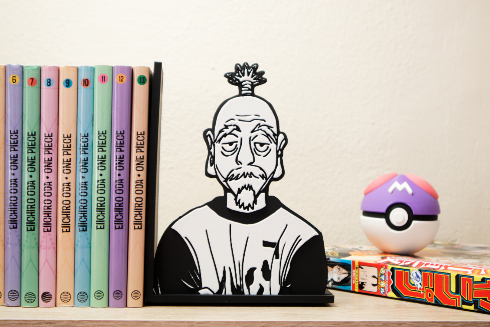 Bookend of Isaac Netero | Hunter x Hunter Fan Art