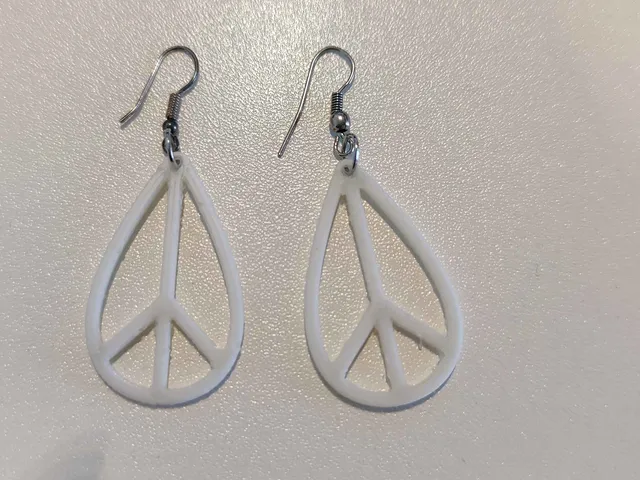 Peace Sign Earrings