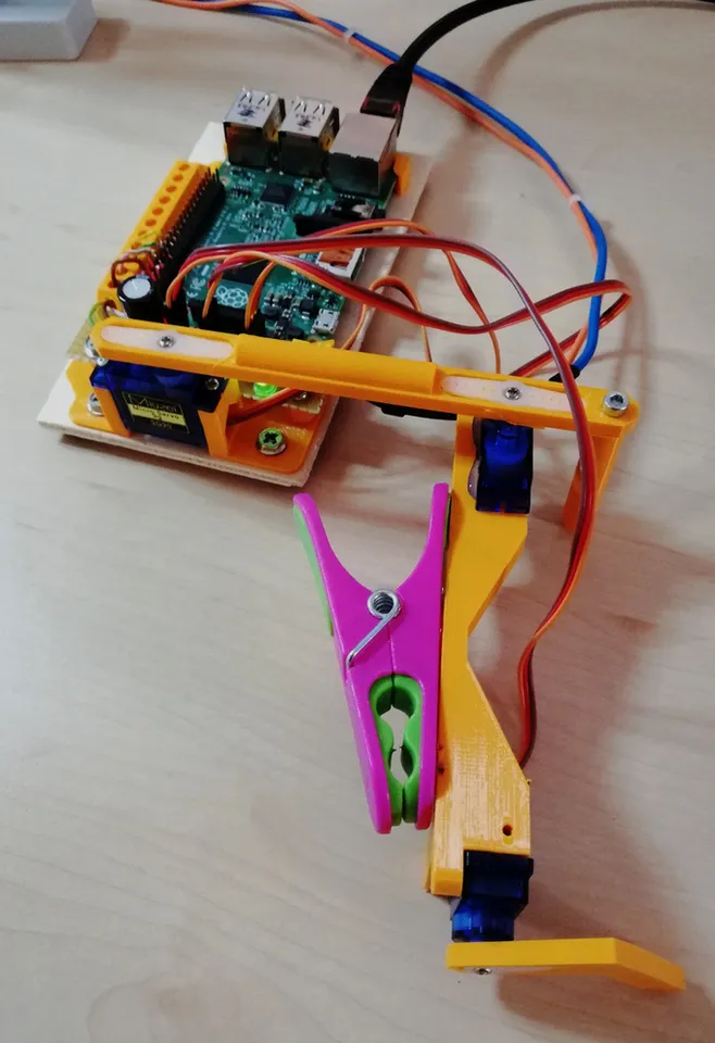 Brachiograph - 3D printed parts for pen plotter