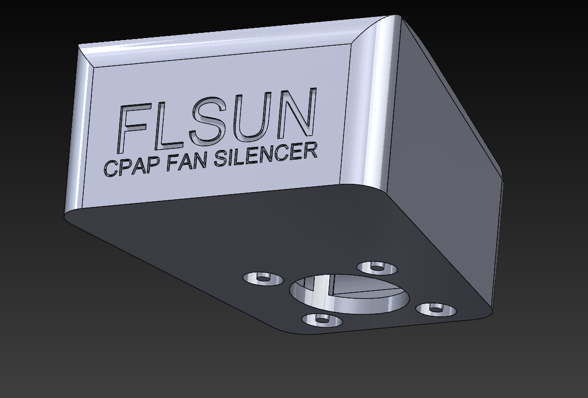 Flsun S1/T1 Fan Silencer