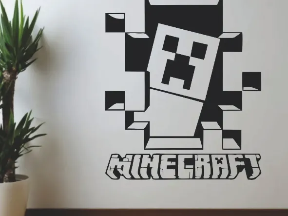 minecraft wall art