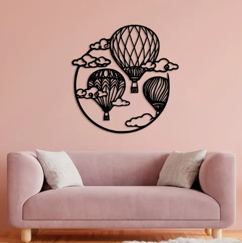 Hot Air Balloon Wall Art