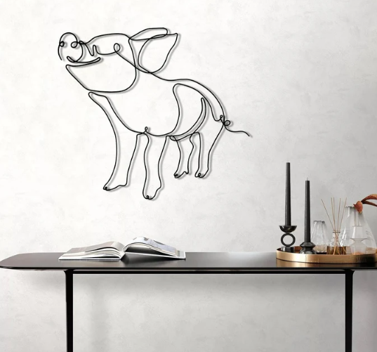 Baby Pig Wall Art by Jura Švébiš | Download free STL model | Printables.com