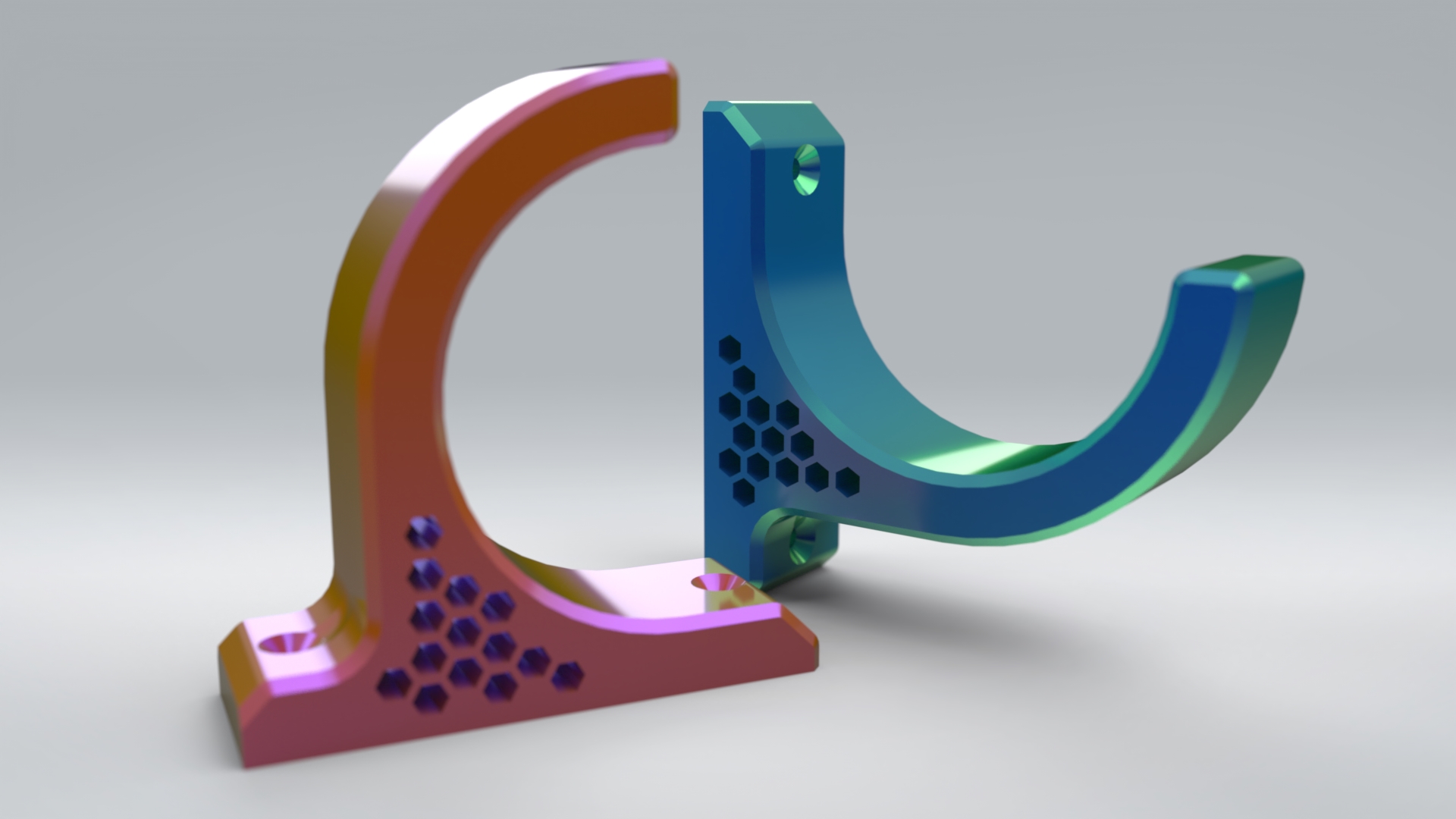 Miniatura 7 do modelo 3D Cable hook / Wall hook (Easy to print)