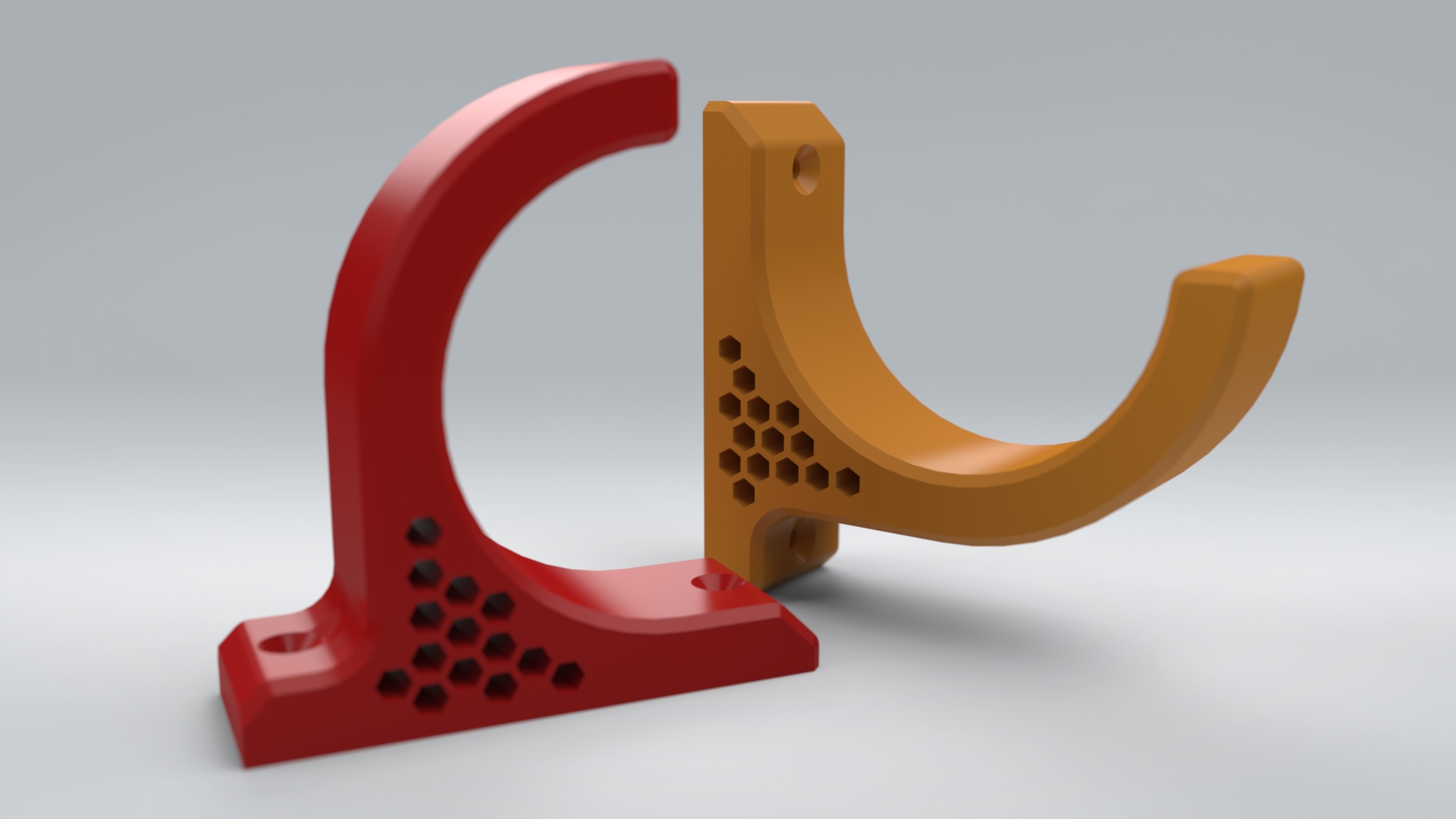 Miniatura 6 do modelo 3D Cable hook / Wall hook (Easy to print)