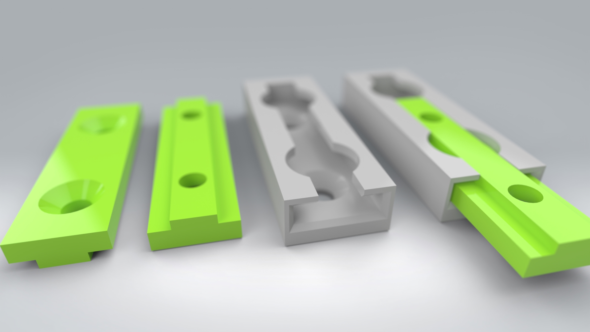 Miniatura 2 do modelo 3D Universal Wall Mount (Easy to print)