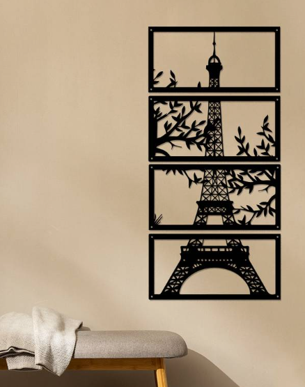 Eiffel Tower Wall Art by Jura Švébiš | Printables Store