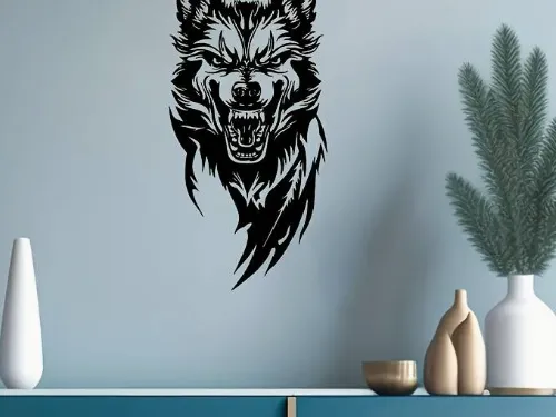 Wolf Head Wall Art