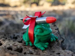 Missile Toad by BeardRobot (V2) by BeardRobot | Download free STL model ...