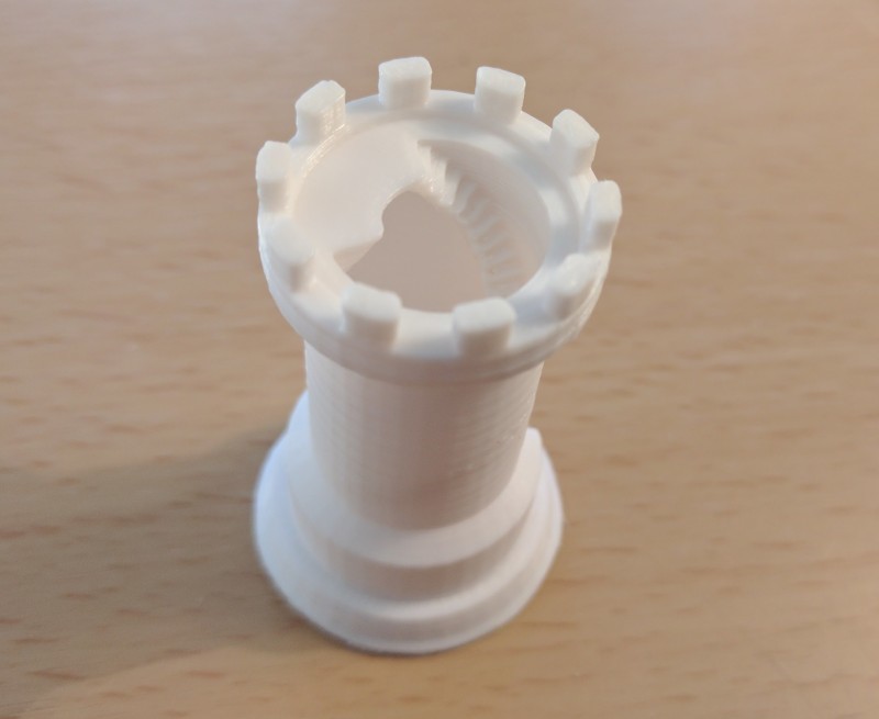 Miniatura 5 do modelo 3D Rook Chess Piece