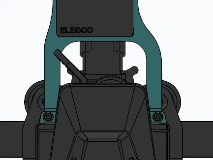 Neptune 3 / 4 Filamentsensor Extruder Mount