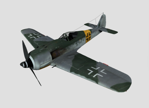 FW-190 F8 German dive bomber
