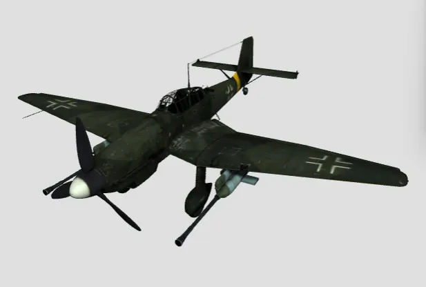 JU-87 G-1 German strike aircraft