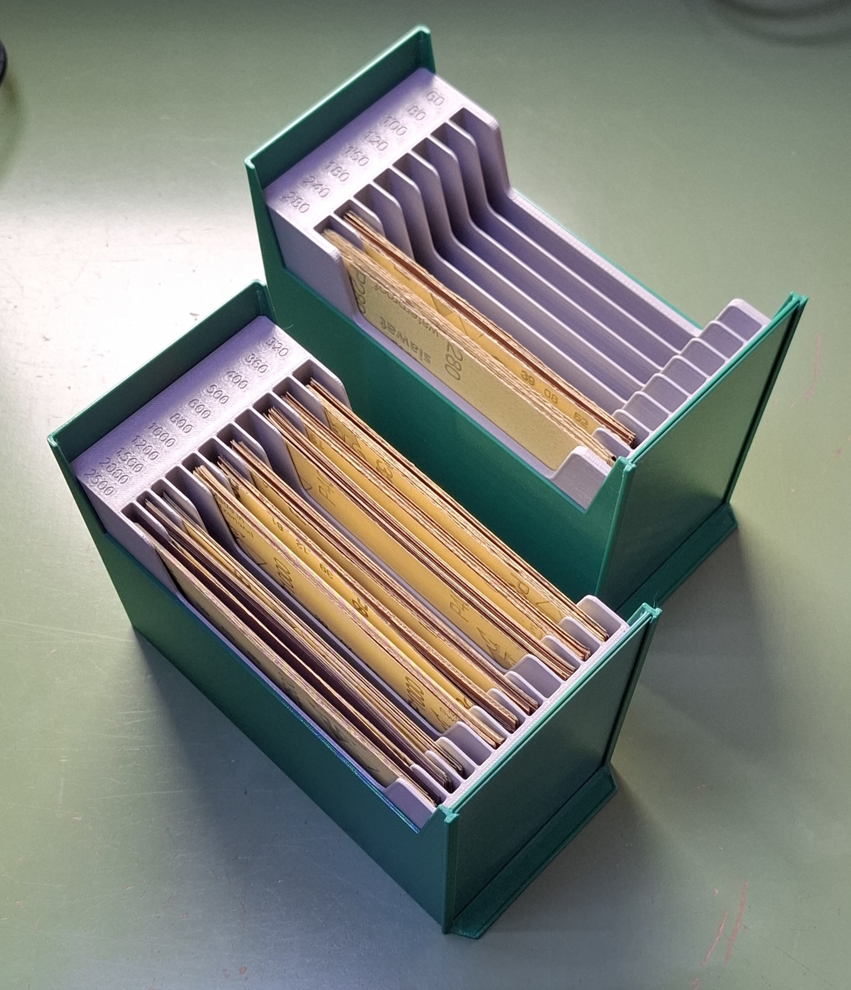 Zubehör/addition 002 - Modulares Lagersystem - Hobby & Werkstatt - Kleinteilelagerung; Basismodelle // Modular storage system - Hobby & workshop - Small parts storage; Basic models