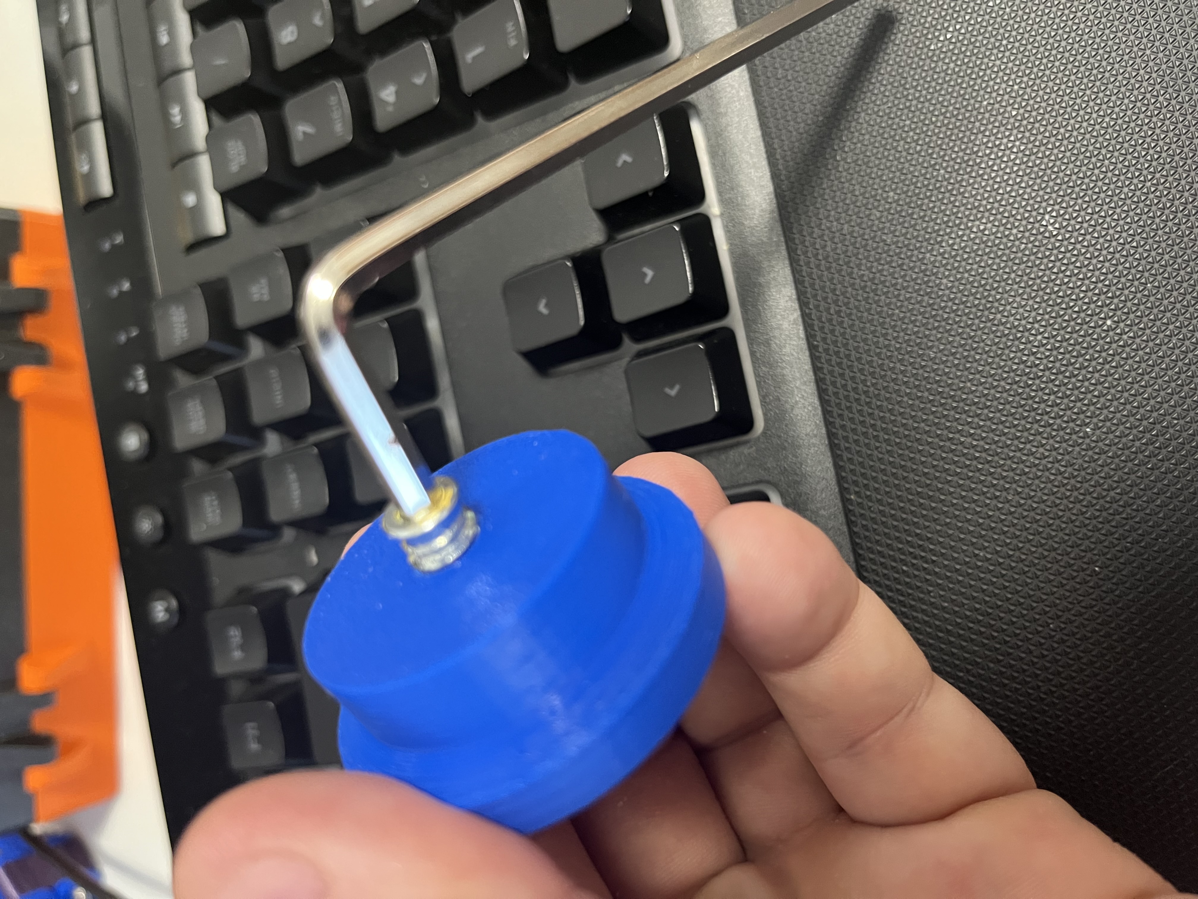 Lego Knob insert