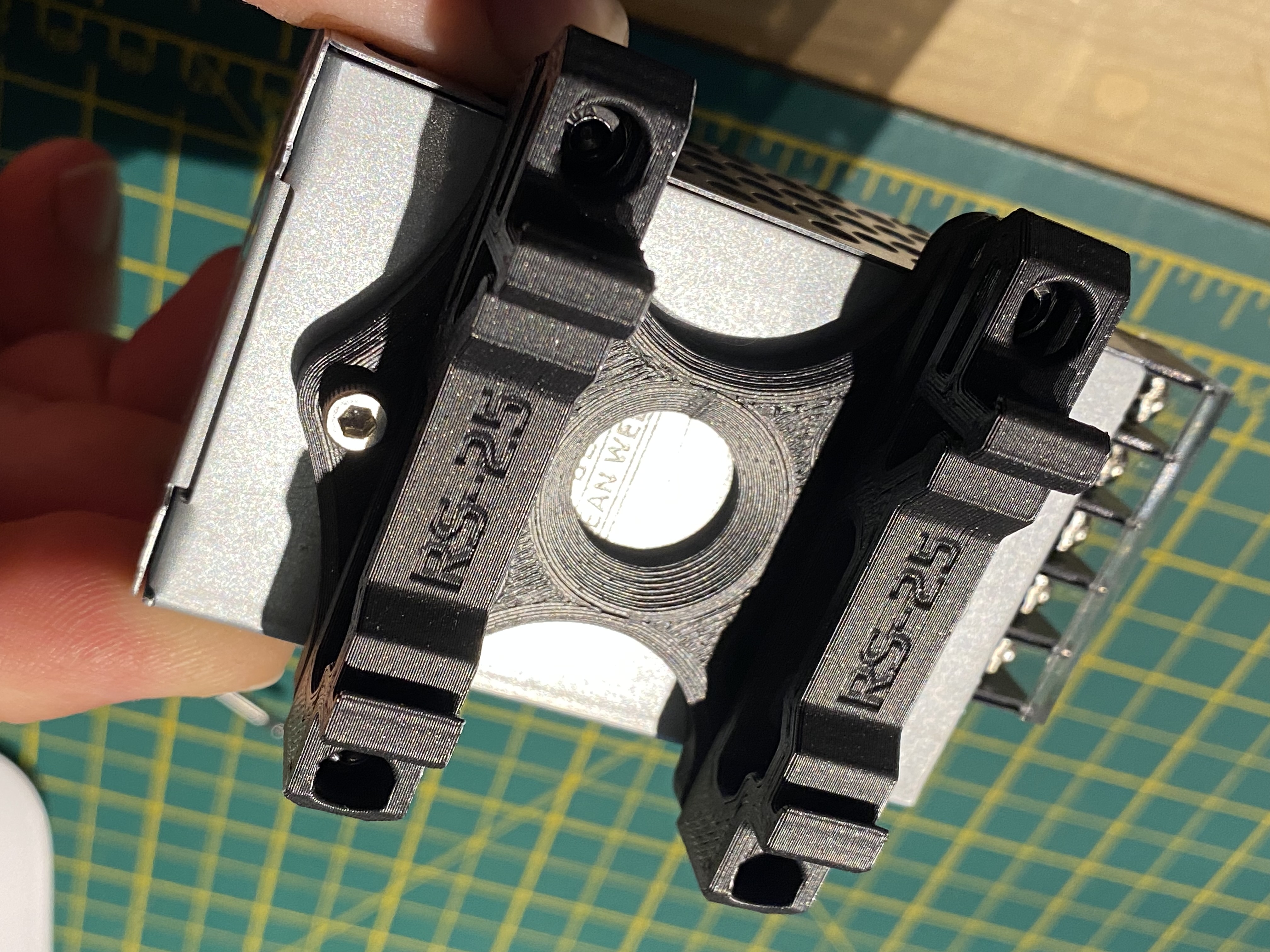 Mean Well RS25 5 PSU Sturdy DIN Rail Mount! Meanwell RS25-5 5v RPi