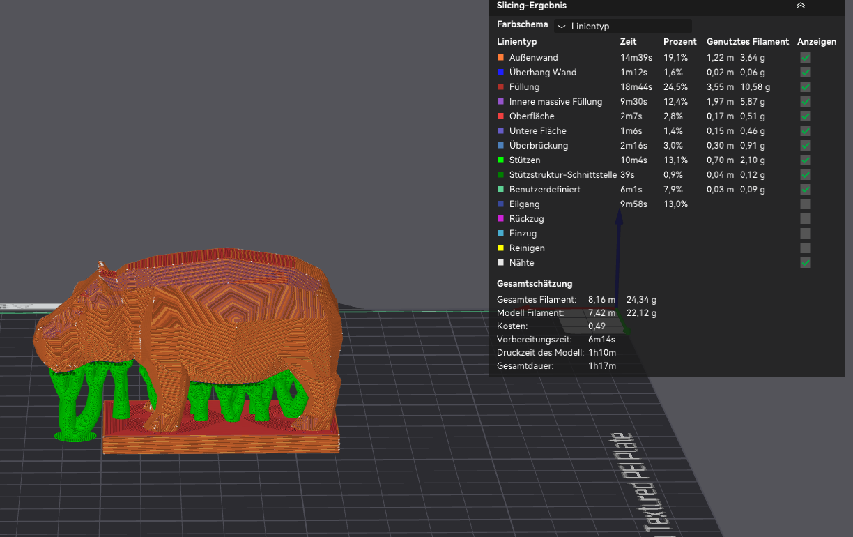 LowPoly Nilpferd — thumbnail 3