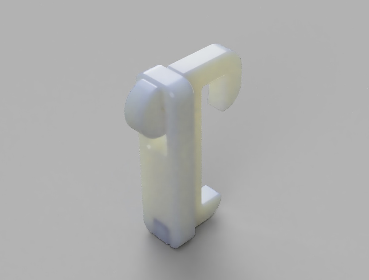 IKEA Skadis Universal Tool Hook Peg + Step File Inculded