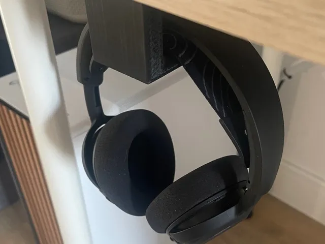 Headset Headphone Under Desk Mount Hook Hanger