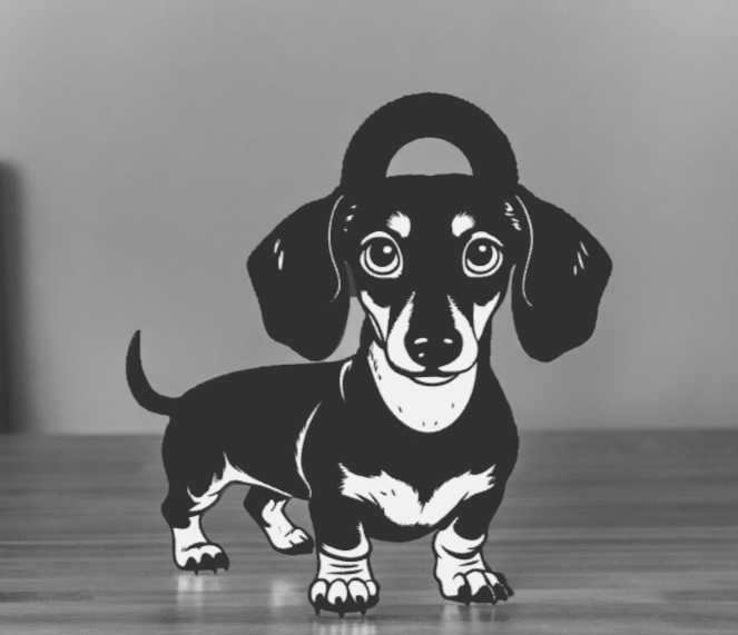 Miniatura 5 do modelo 3D Dogs 2d keychains