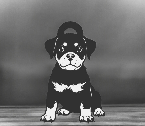 Miniatura 6 do modelo 3D Dogs 2d keychains