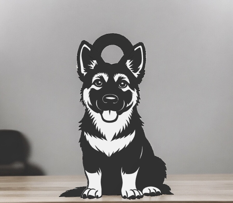 Miniatura 9 do modelo 3D Dogs 2d keychains