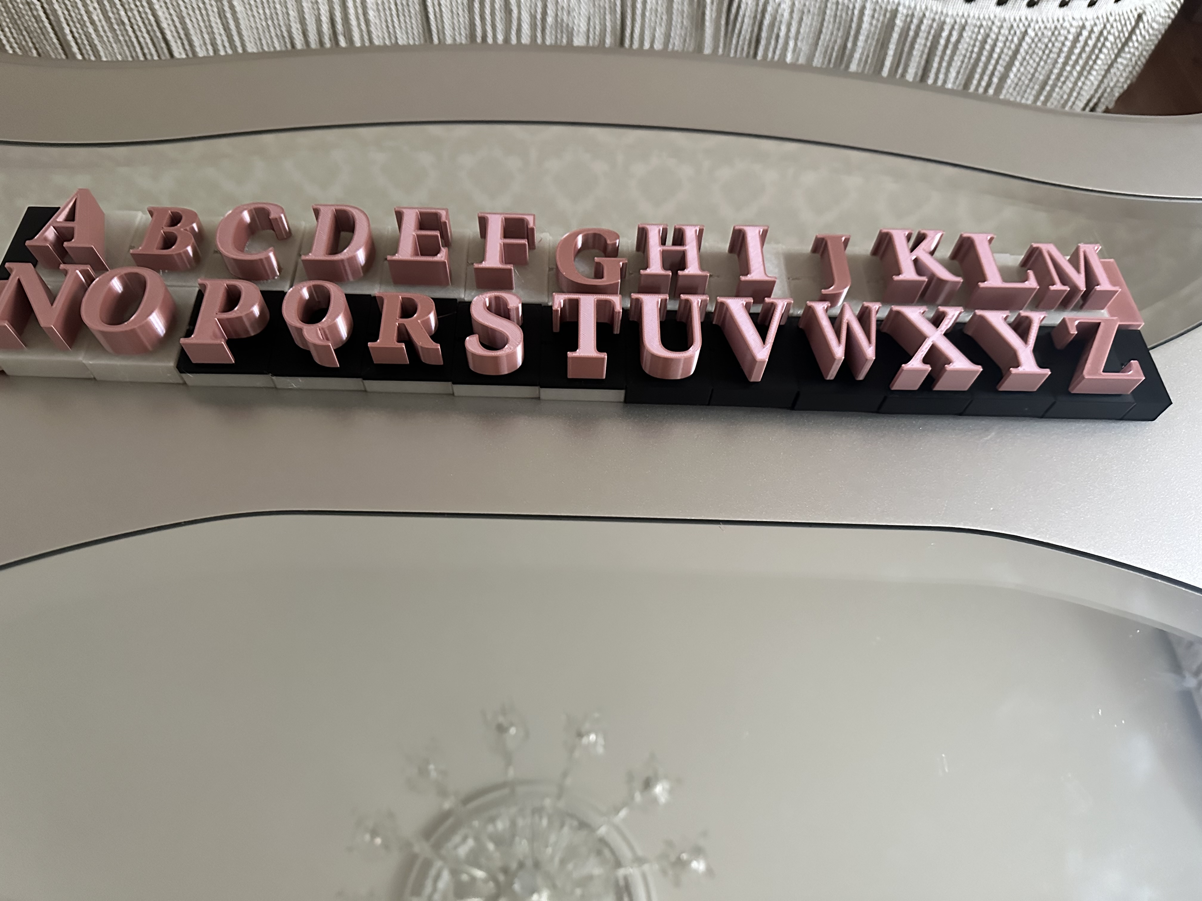 Alphabet connecting blocks