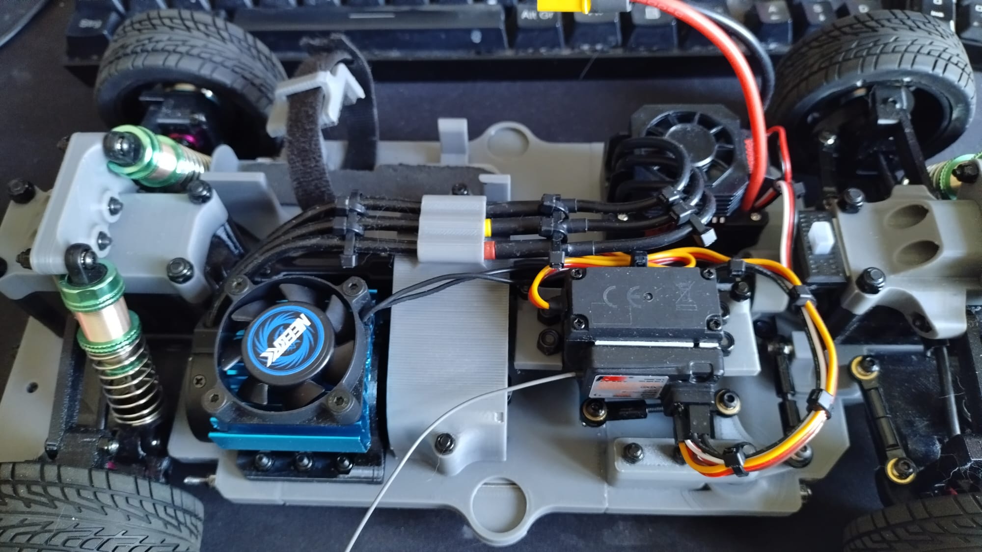 Sidegrades for EXPLORER-MK1 3D PRINTED 1:10 RC CHASSIS