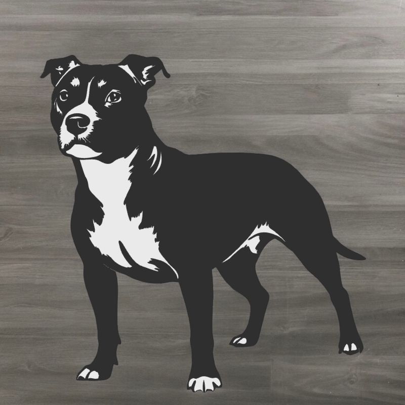 2D dog wallart decoration by Rott3D | Download free STL model ...