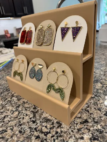 Jewelry Card Stand