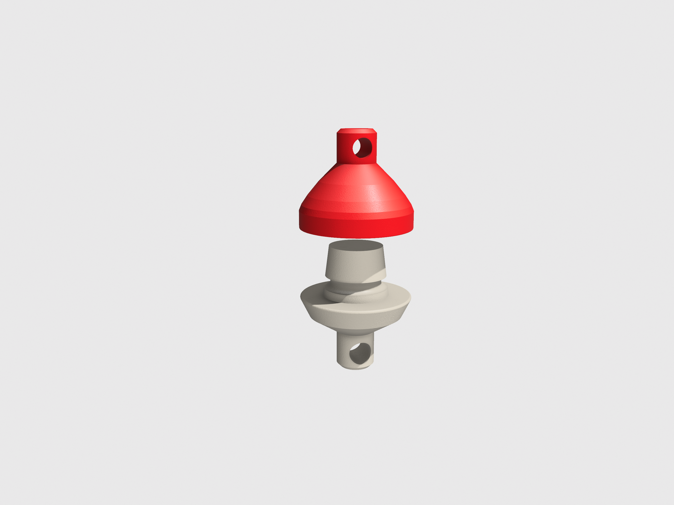 Quick Release Keychain Pull-Apart Removable Water Buoy Keyring