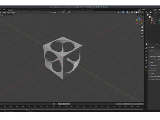 Calabration Cube