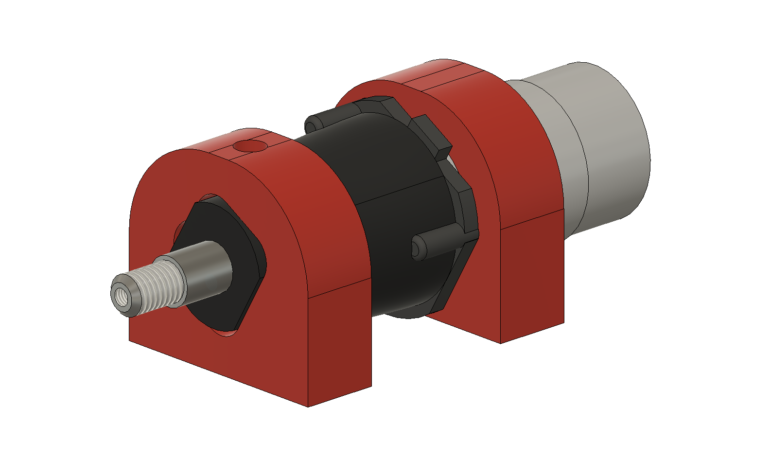 Harbor Freight Drill Motor Mount for Robotics by Team Just Cuz Robotics