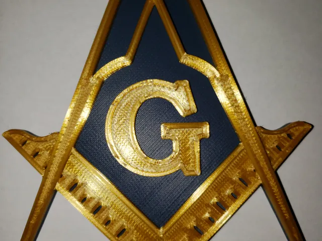 Masonic Compass and Square