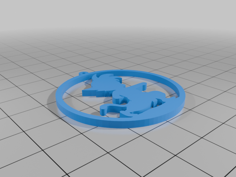 Miniatura 2 do modelo 3D DRAGON BALL KEYCHAIN 2