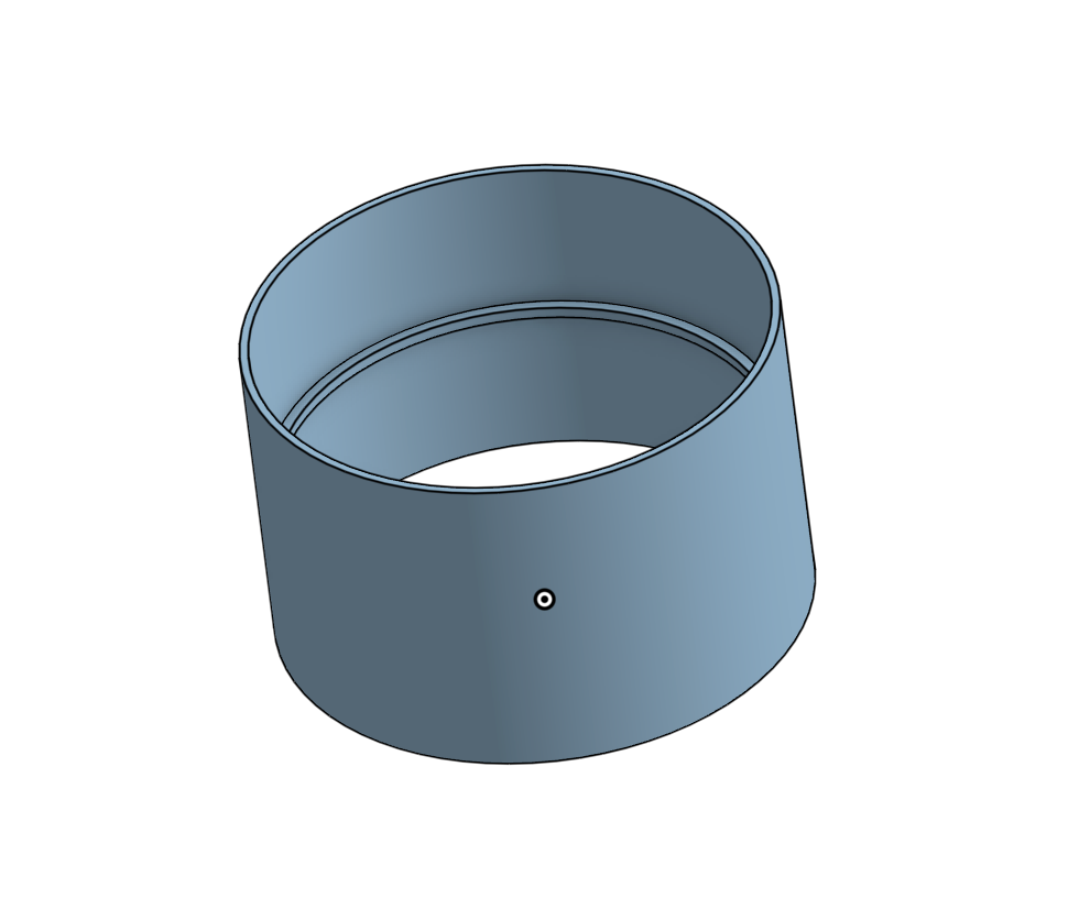 Coupler for Separett Villa compost toilet (3
