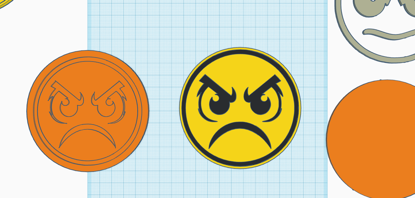 Emoji - Anger by Eva Máčová | Download free STL model | Printables.com