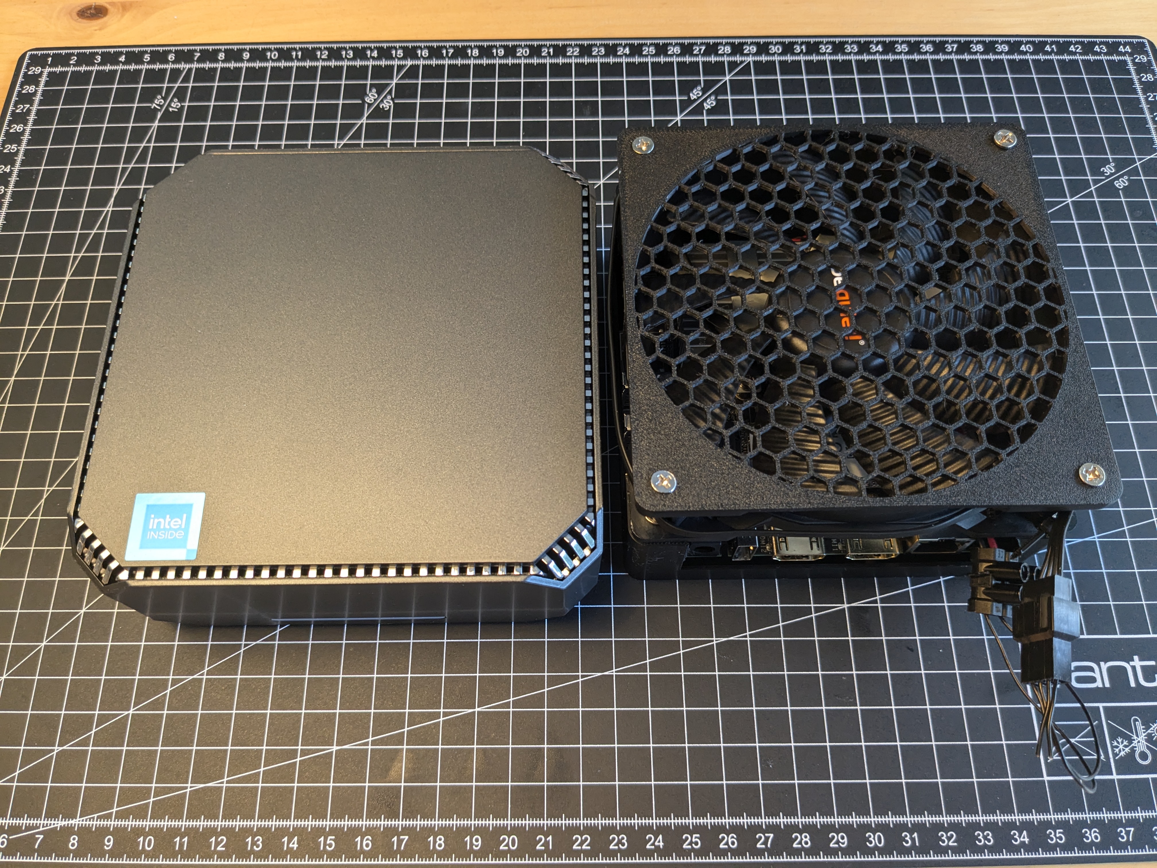 Alternative Case for AK2 Plus Intel N100 Mini PC (Firebat, Kamrui, NiPoGi) [Updated 120mm Fan Version]