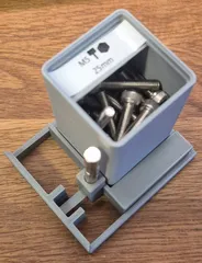 Magnet insertion jig for 'gridfinity rebuilt'