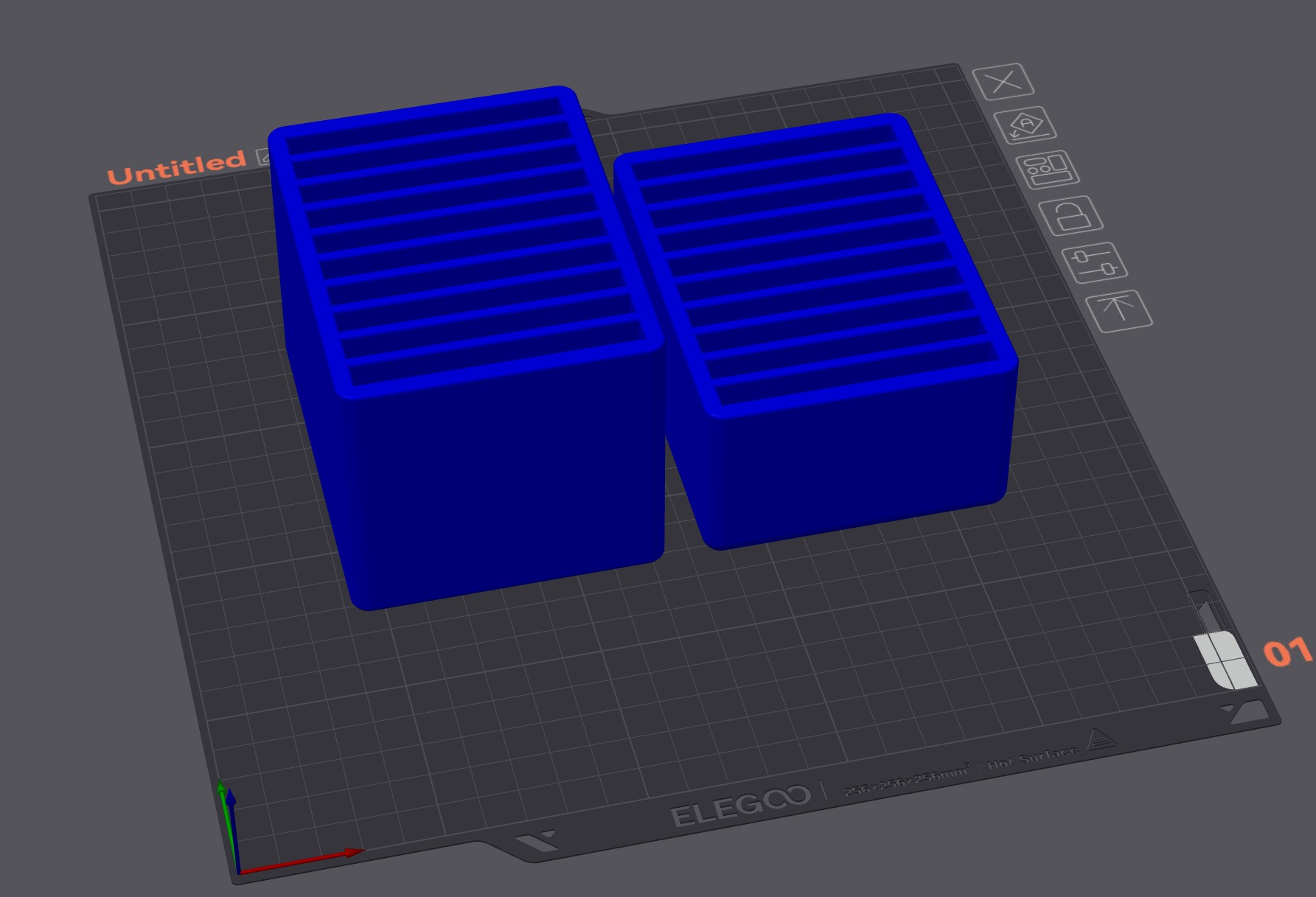 10 Sata SSD Holder W/ Lid