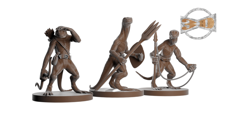 FireNewt Warriors by EdwinD | Download free STL model | Printables.com