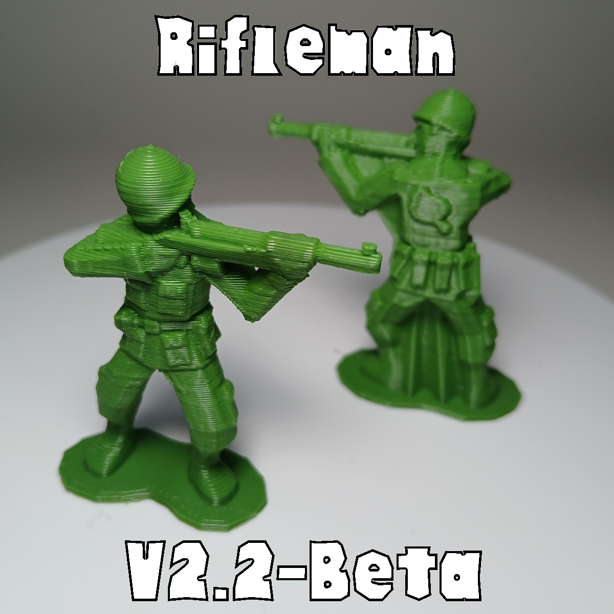 Army Men - Rifleman - EASY FDM PRINT