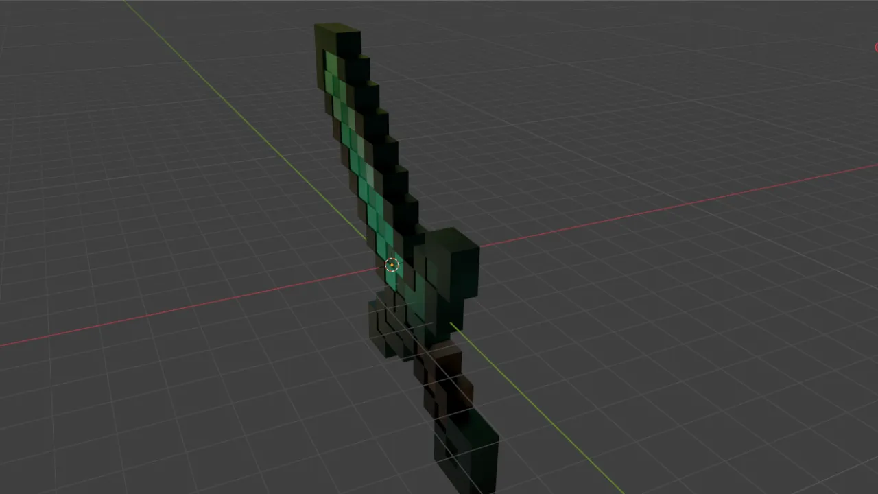 Minecraft sword key ring by Piesolo | Download free STL model ...