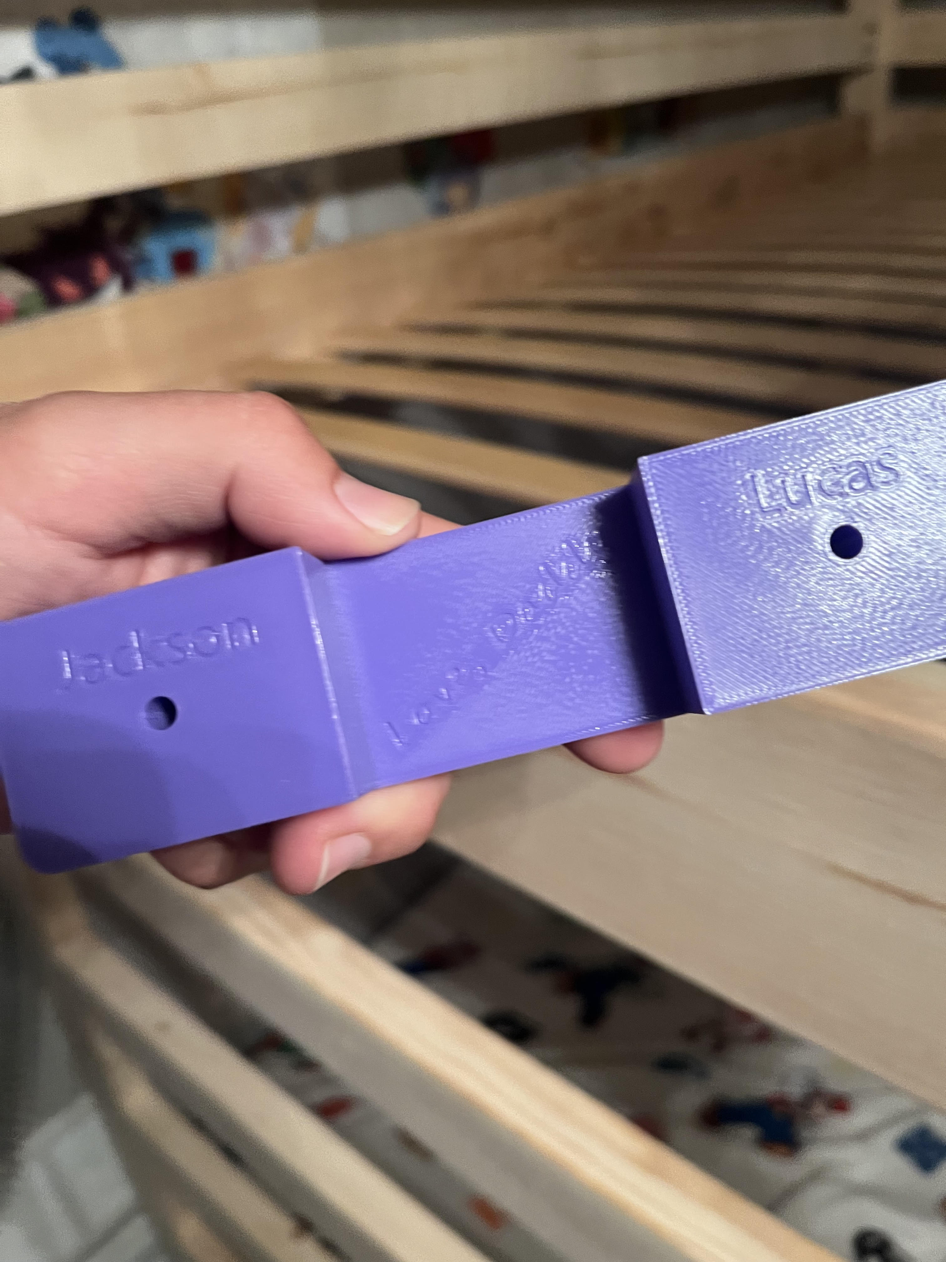 Ikea Bed Slat retaining bracket by Paul Alfano Download free STL